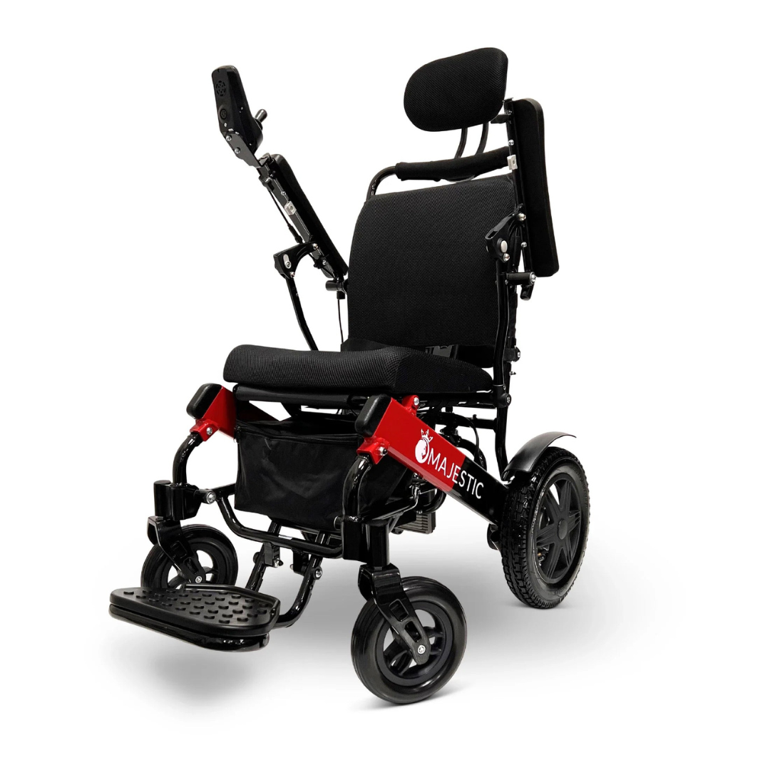 ComfyGo MAJESTIC IQ-9000 Lightweight Folding Power Wheelchair - Blowout Sale - Senior.com Power Chairs